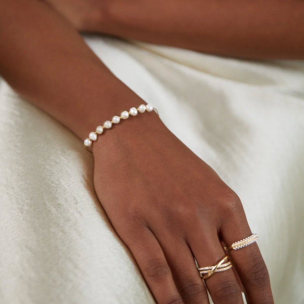 Eva Freshwater Pearl Bracelet