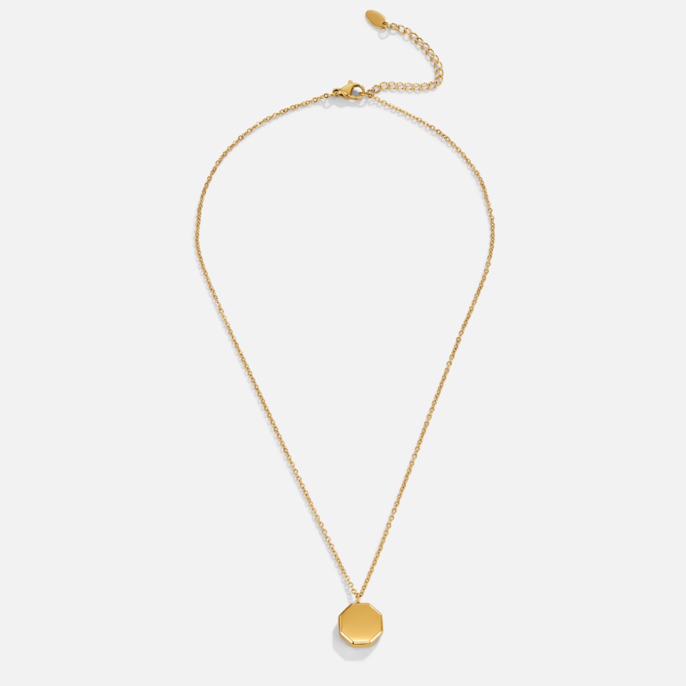 Geometric Pendant Necklace